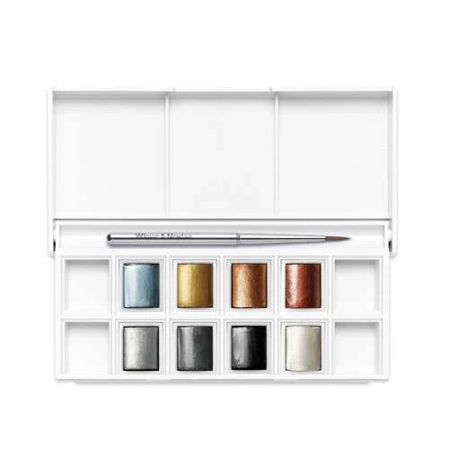 Winsor & Newton Cotman Watercolour Metallic Pocket Set 5 Winsor & Newton Cotman Watercolour Metallic Pocket Set - Image 3