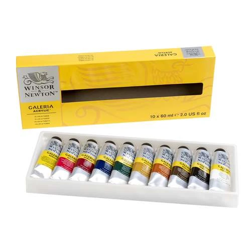 Winsor & Newton Galeria Acrylic Paint Sets 8 Winsor & Newton Galeria Acrylic Paint Sets - Image 6