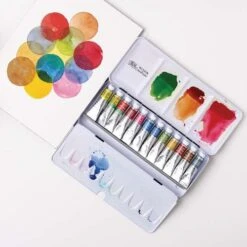 Winsor & Newton Professional Watercolour Boxes -Pebeo Sales Winsor26amp3BNewtonProfessionalWatercolourBoxes 4