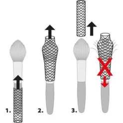 Da Vinci | Brush Protectors — Pack Of 100 -Pebeo Sales daVinci7CBrushProtectorsE28094packof100 2