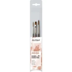 Da Vinci | COLINEO Watercolour Brush Set Series 4036 — 3 Brushes