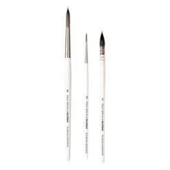 Pebeo Sales -Pebeo Sales daVinci7CFrauHC3B6lleLooseWatercolorFloralsBrushGiftSetE280943brushes 1
