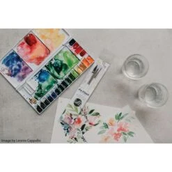 Da Vinci | Frau Hölle Loose Watercolor Florals Brush Set — 3 Brushes -Pebeo Sales daVinci7CFrauHC3B6lleLooseWatercolorFloralsBrushSetE280943brushes 2