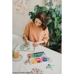 Da Vinci | Frau Hölle Loose Watercolor Florals Brush Set — 3 Brushes -Pebeo Sales daVinci7CFrauHC3B6lleLooseWatercolorFloralsBrushSetE280943brushes 3