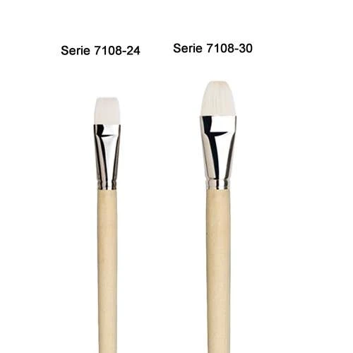 Da Vinci | MAESTRO Series 7108 Flat Brushes — Extra Long Handles 4 Da Vinci | MAESTRO Series 7108 Flat Brushes — Extra Long Handles - Image 2