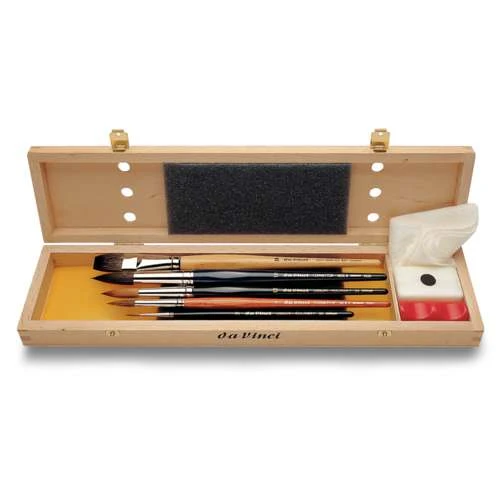 Da Vinci | WATERCOLOUR 5240 — 5 Brush Gift Box 3 Da Vinci | WATERCOLOUR 5240 — 5 Brush Gift Box