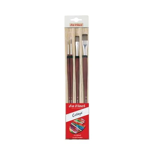 Da Vinci College Acrylic Brush Set 5305 3 Da Vinci College Acrylic Brush Set 5305