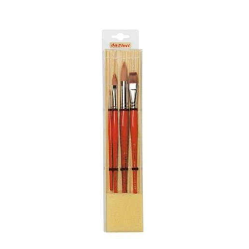 Da Vinci Cosmotop Bamboo Brush Set 3 Da Vinci Cosmotop Bamboo Brush Set
