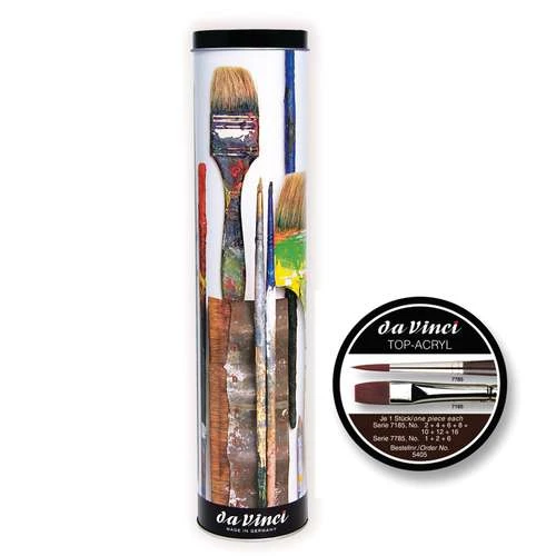 Da Vinci TOP-Acryl Brush Set Series 5405 3 Da Vinci TOP-Acryl Brush Set Series 5405